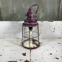 Load image into Gallery viewer, Red Metal Hanging Light
