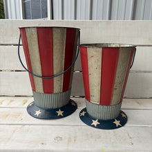 Load image into Gallery viewer, Patriotic Hat Buckets