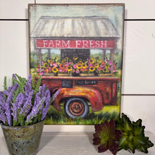 Load image into Gallery viewer, "Farm Fresh flowers" Canvas Print