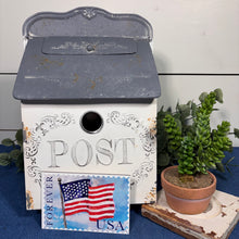 Load image into Gallery viewer, Forever Flag Stamp Wooden Post Card