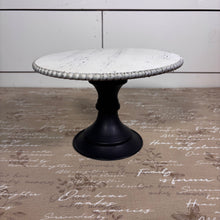 Load image into Gallery viewer, Beaded Wooden Pedestal