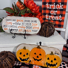 Load image into Gallery viewer, Halloween Stoneware Snack Plates