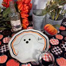 Load image into Gallery viewer, Spooky Stoneware Cookie Plates
