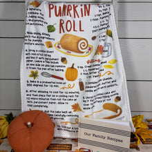 Load image into Gallery viewer, Fall Recipe Tea Towels