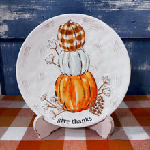 Load image into Gallery viewer, "Give Thanks" Platter
