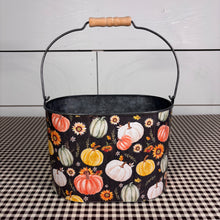 Load image into Gallery viewer, Watercolor Pumpkins &amp; Sunflower Buckets