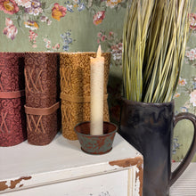 Load image into Gallery viewer, Rust Green Metal Taper Cup
