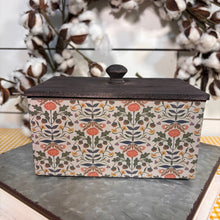 Load image into Gallery viewer, Fall Folk Art Floral Bins