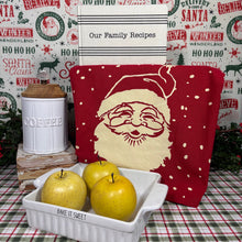 Load image into Gallery viewer, Vintage Style Santa Kitchen Towel