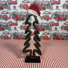 Load image into Gallery viewer, Wooden Santa Trees