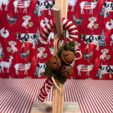 Load image into Gallery viewer, Twine Candy Cane Ornaments