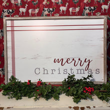 Load image into Gallery viewer, Merry Christmas Sign