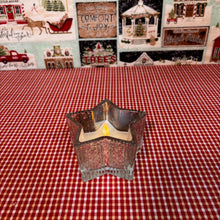 Load image into Gallery viewer, Silver Mercury Glass Star Candle