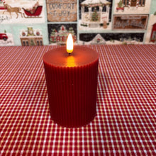 Load image into Gallery viewer, Red 3D Flamed Candles