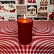 Load image into Gallery viewer, Red 3D Flamed Candles