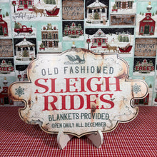 Load image into Gallery viewer, Mistletoe Holiday Sign