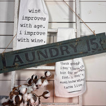 Load image into Gallery viewer, Rustic Laundry Sign