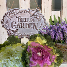 Load image into Gallery viewer, Trellis Garden Hanging Sign