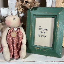 Load image into Gallery viewer, Green Distressed Picture Frame