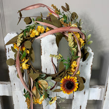 Load image into Gallery viewer, Sunflower &amp; Wild Flower Candle Ring