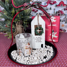 Load image into Gallery viewer, Snowman Glass Jars