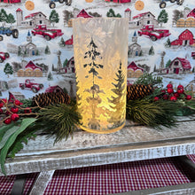 Load image into Gallery viewer, Woodland Pines Glass Jar