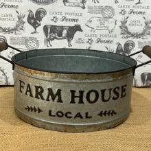 Load image into Gallery viewer, Farmhouse bin with Handles