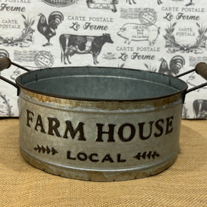 Farmhouse bin with Handles