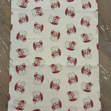 Load image into Gallery viewer, Vintage Santa Reversible Table Runner