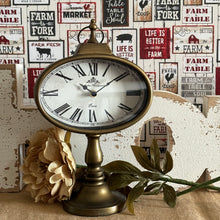 Load image into Gallery viewer, Antique Gold Clock