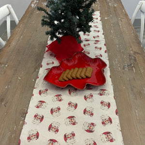 Vintage Santa Reversible Table Runner