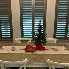 Load image into Gallery viewer, Vintage Santa Reversible Table Runner