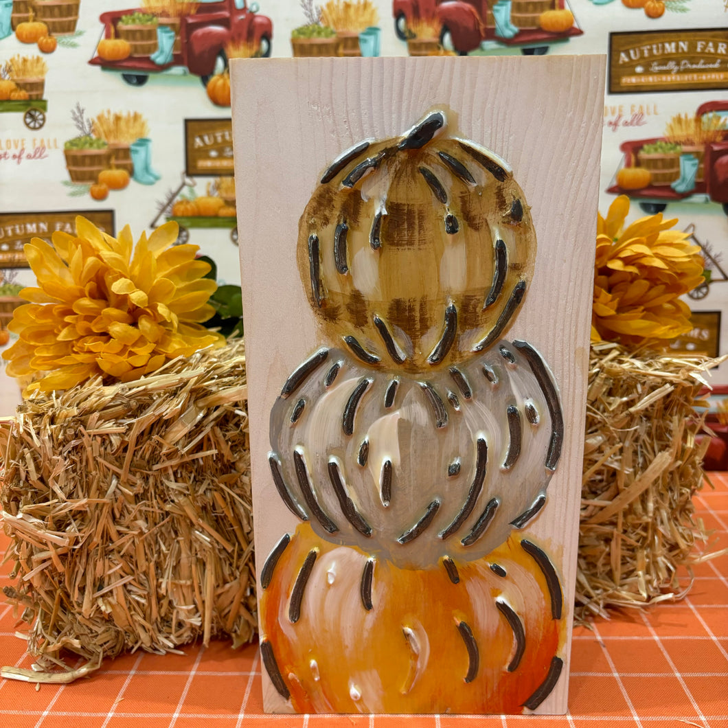 Pumpkin Block Signs