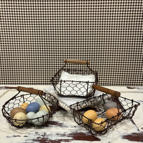 Chicken Wire Baskets