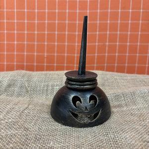 Tiny Oil Can Jack-O-Lantern