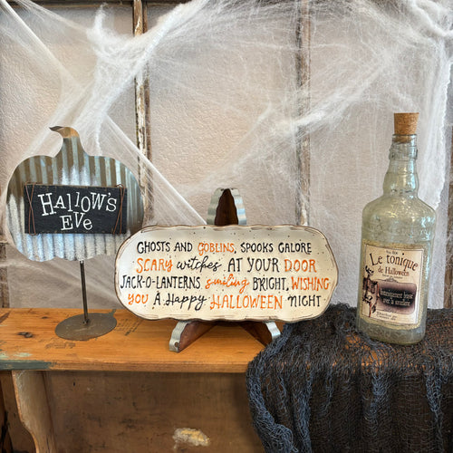 Halloween Mercury Glass Bottles