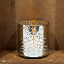 Load image into Gallery viewer, Silver Mercury Glass Candle Holders