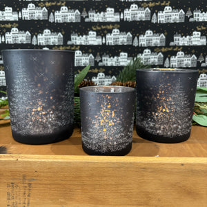 Star Night Pine Tree Votive