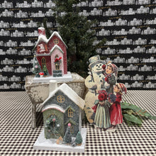 Load image into Gallery viewer, Red House with Santa