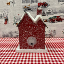 Load image into Gallery viewer, Red House with Santa