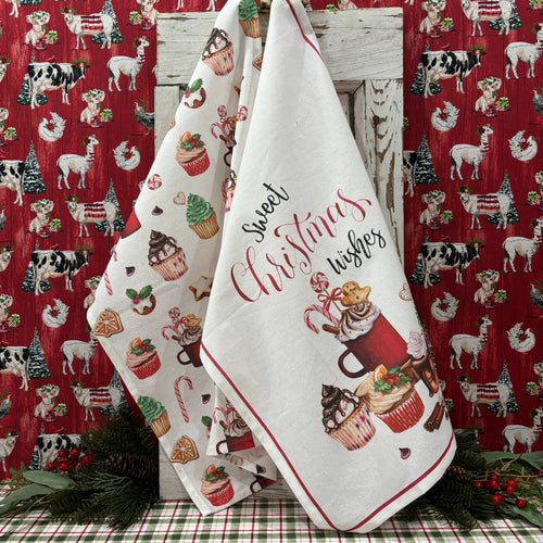 Sweet Christmas Tea Towels