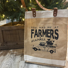 Load image into Gallery viewer, Farmers Market Tote Bag