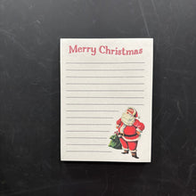 Load image into Gallery viewer, Merry Christmas Notepad