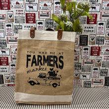 Load image into Gallery viewer, Farmers Market Tote Bag