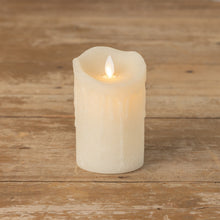 Load image into Gallery viewer, 5&quot; Cream Shimmer candle