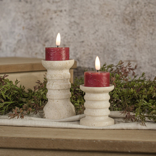 Flame Red Tea Light Candles