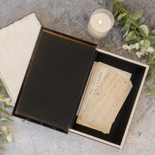 Load image into Gallery viewer, Brown Vintage Book box