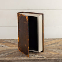 Load image into Gallery viewer, Brown Vintage Book box