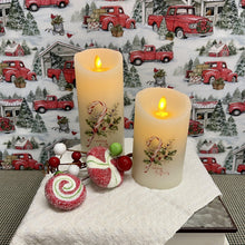 Load image into Gallery viewer, Battery Christmas candy cane Candles