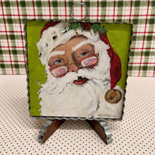 Load image into Gallery viewer, Jolly Santa Christmas Framed Art.